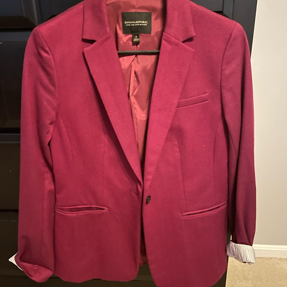 Banana Republic Long and Lean Blazer
